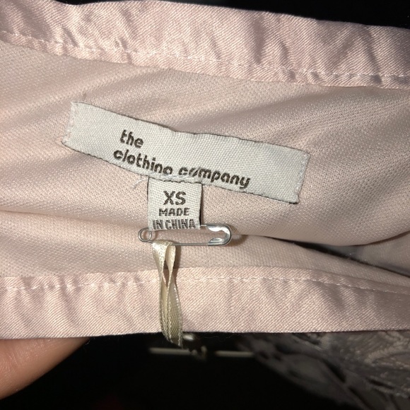 NWT IVORY CRUSHE/LACE SKIRT - Picture 5 of 8